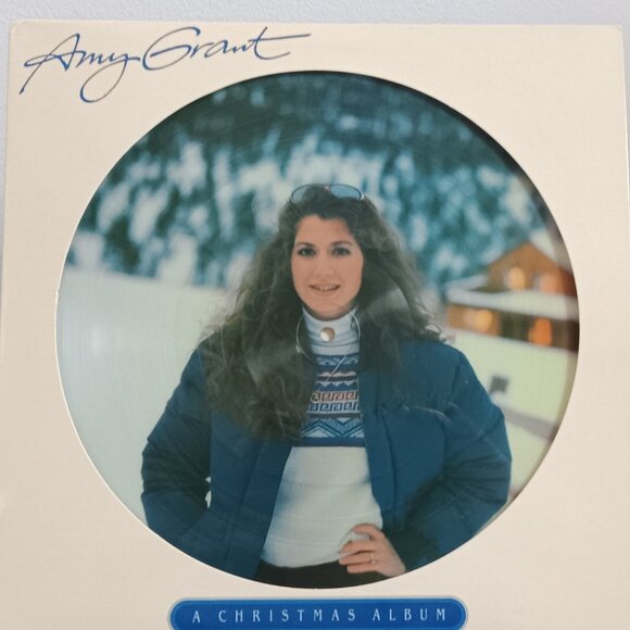 Rare! Amy Grant - Christmas Album Picture Disc - Circa 1983